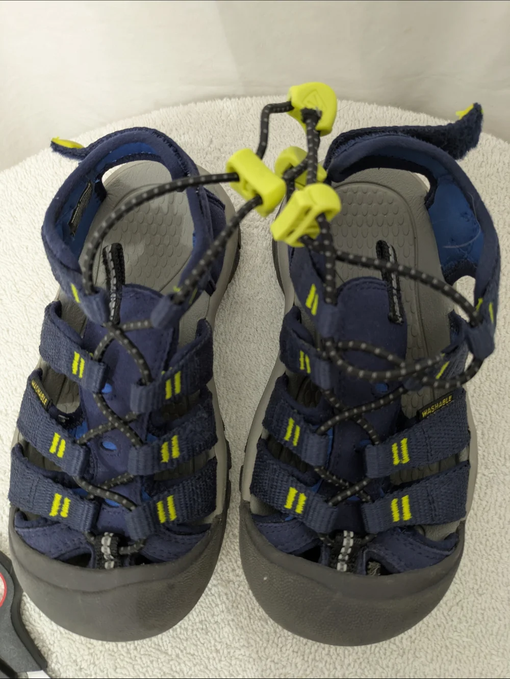 KEEN Kids' Navy & Yellow Sport Sandals